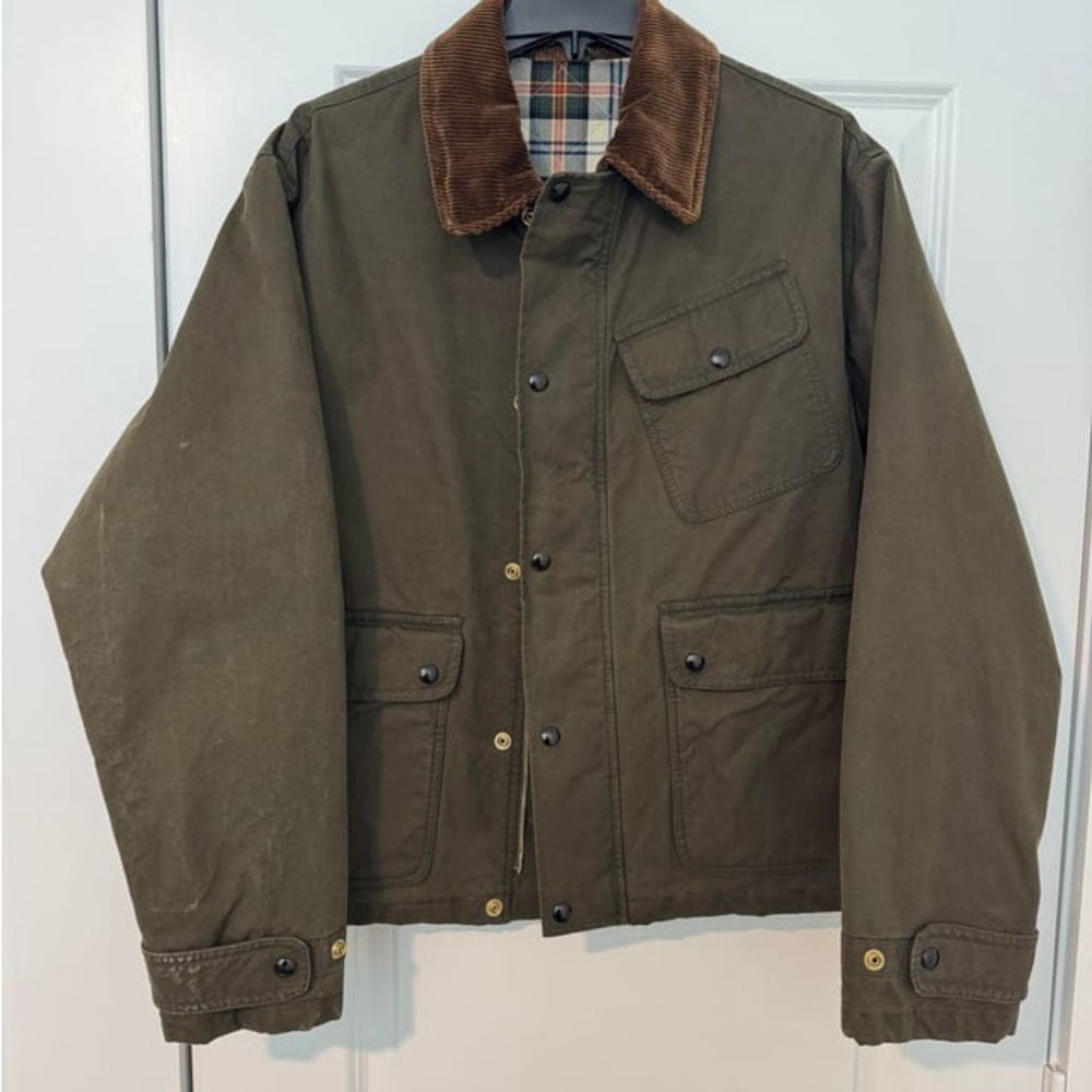 Drake’s London Men's Olive Wader Jacket size 42